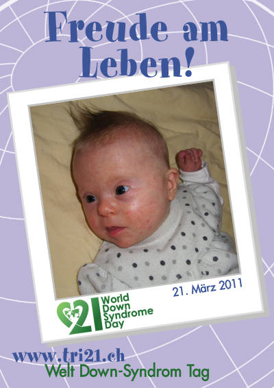 Plakataktion 2011 'Freude am Leben!'