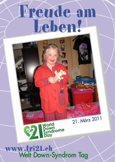 Plakataktion 2011 'Freude am Leben!'