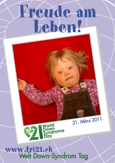 Plakataktion 2011 'Freude am Leben!'