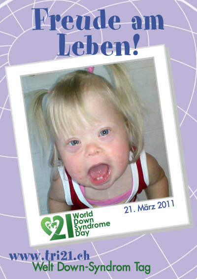 Plakataktion 2011 'Freude am Leben!'