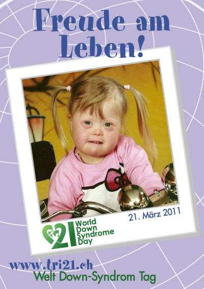 Plakataktion 2011 'Freude am Leben!'