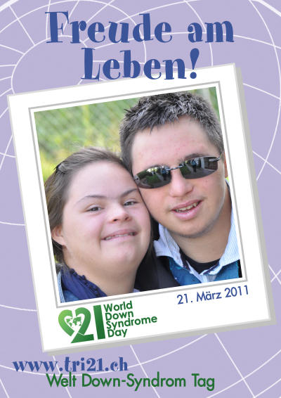 Plakataktion 2011 'Freude am Leben!'