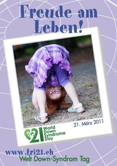 Plakataktion 2011 'Freude am Leben!'