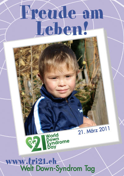 Plakataktion 2011 'Freude am Leben!'