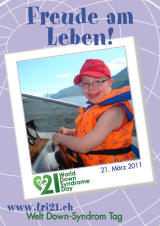 Poster zum Welt Down-Syndrom Tag 2011