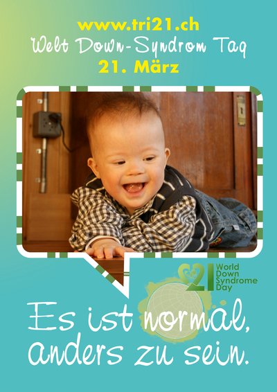 Plakataktion 2012 'Es ist normal, anders zu sein.'