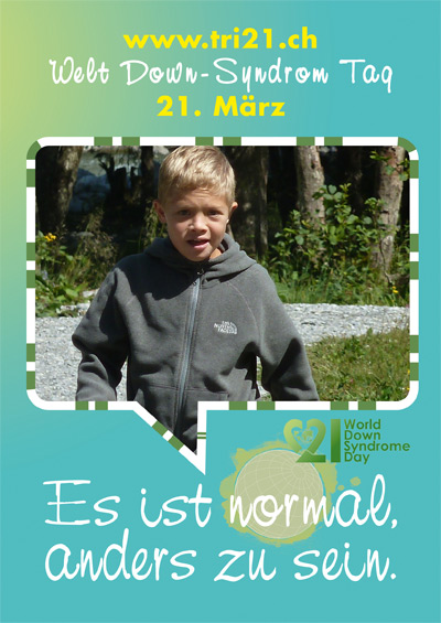 Plakataktion 2012 'Es ist normal, anders zu sein.'