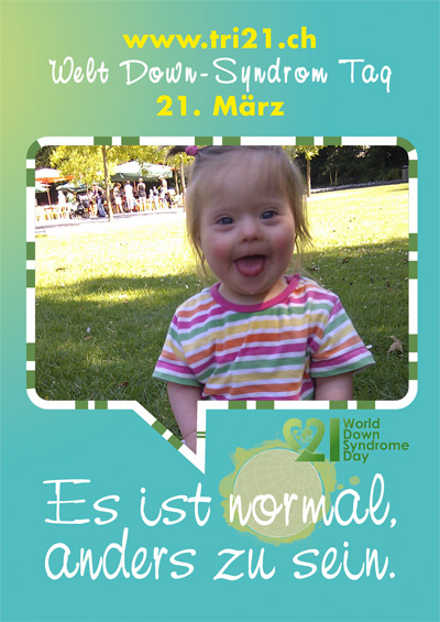 Plakataktion 2012 'Es ist normal, anders zu sein.'