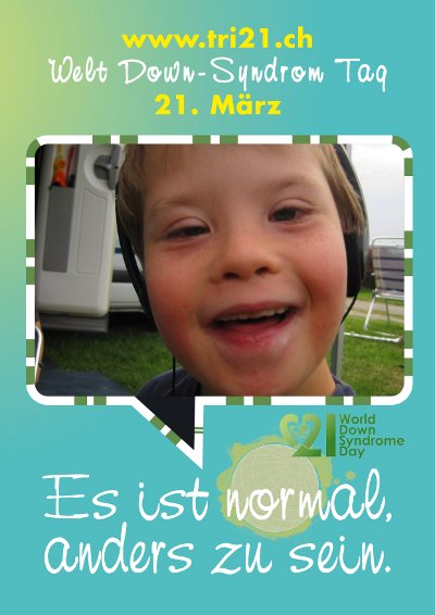 Plakataktion 2012 'Es ist normal, anders zu sein.'