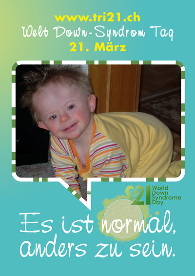 Plakataktion 2012 'Es ist normal, anders zu sein.'