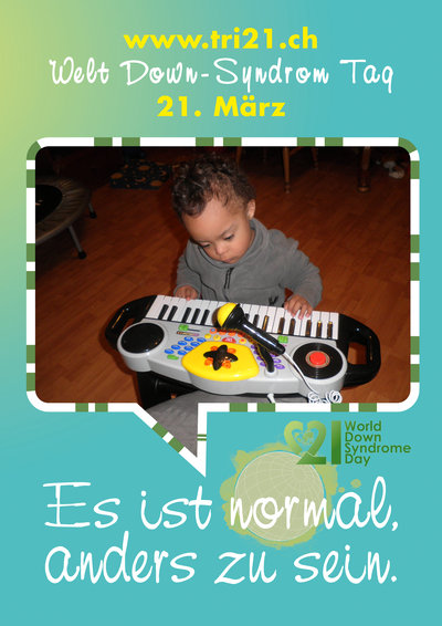 Plakataktion 2012 'Es ist normal, anders zu sein.'