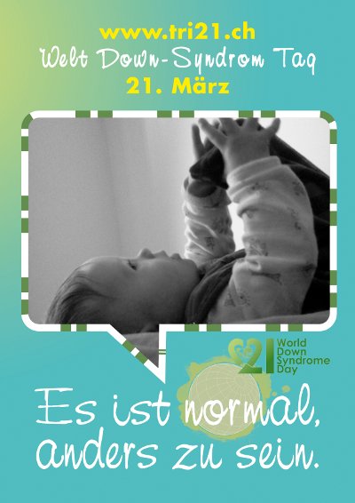 Plakataktion 2012 'Es ist normal, anders zu sein.'