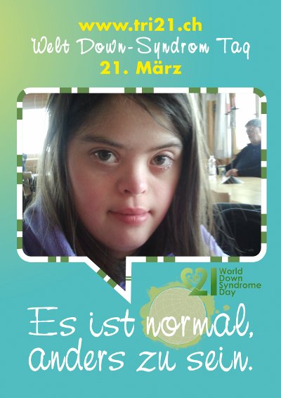 Plakataktion 2012 'Es ist normal, anders zu sein.'