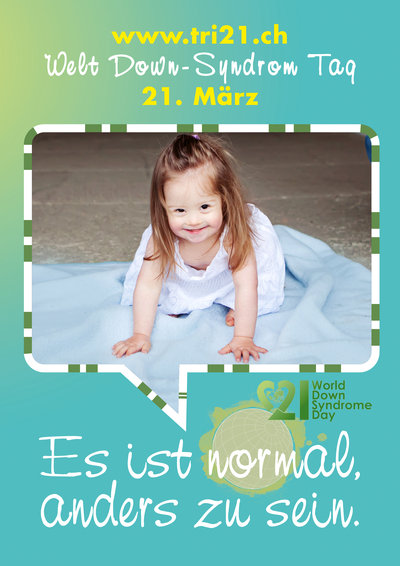 Plakataktion 2012 'Es ist normal, anders zu sein.'