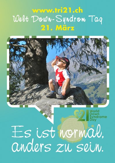 Plakataktion 2012 'Es ist normal, anders zu sein.'