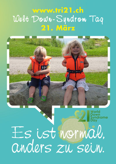 Plakataktion 2012 'Es ist normal, anders zu sein.'