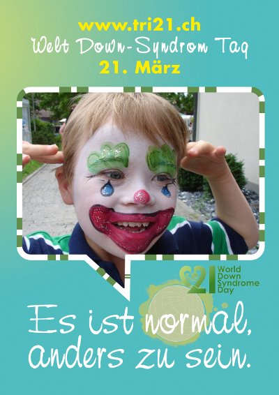 Plakataktion 2012 'Es ist normal, anders zu sein.'