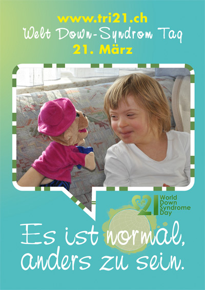 Plakataktion 2012 'Es ist normal, anders zu sein.'