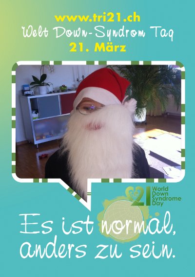 Plakataktion 2012 'Es ist normal, anders zu sein.'