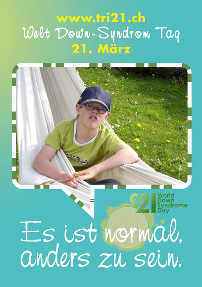 Plakataktion 2012 'Es ist normal, anders zu sein.'