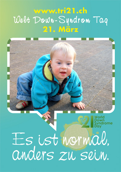 Plakataktion 2012 'Es ist normal, anders zu sein.'