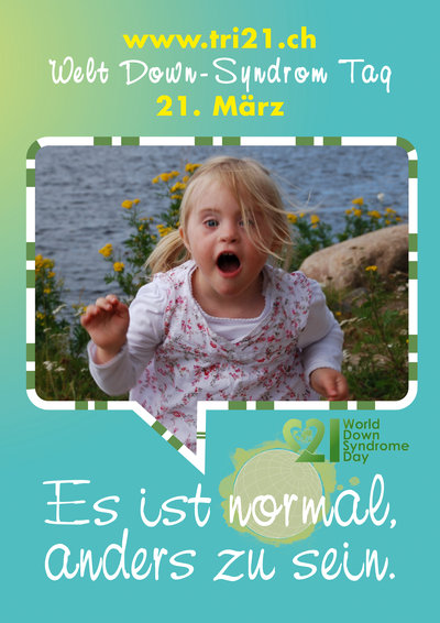 Plakataktion 2012 'Es ist normal, anders zu sein.'