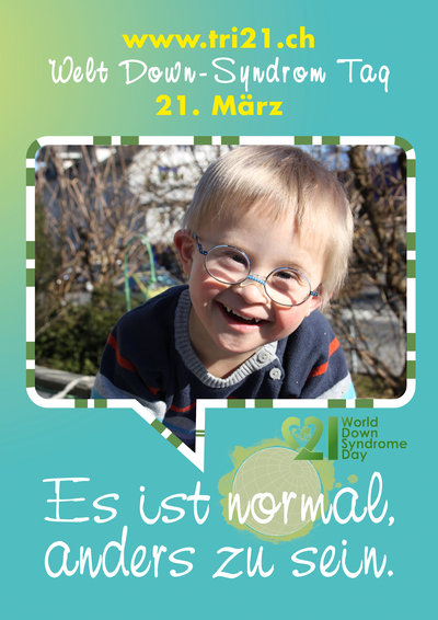 Plakataktion 2012 'Es ist normal, anders zu sein.'