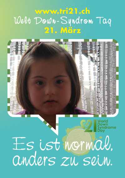 Plakataktion 2012 'Es ist normal, anders zu sein.'