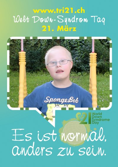 Plakataktion 2012 'Es ist normal, anders zu sein.'