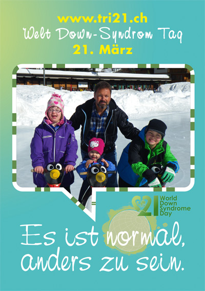 Plakataktion 2012 'Es ist normal, anders zu sein.'