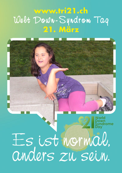 Plakataktion 2012 'Es ist normal, anders zu sein.'