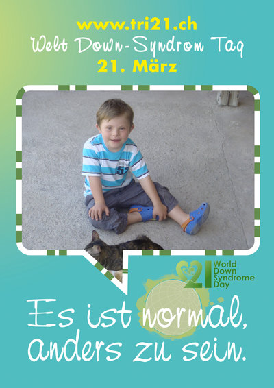 Plakataktion 2012 'Es ist normal, anders zu sein.'