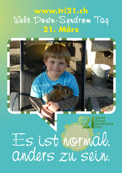 Plakataktion 2012 'Es ist normal, anders zu sein.'