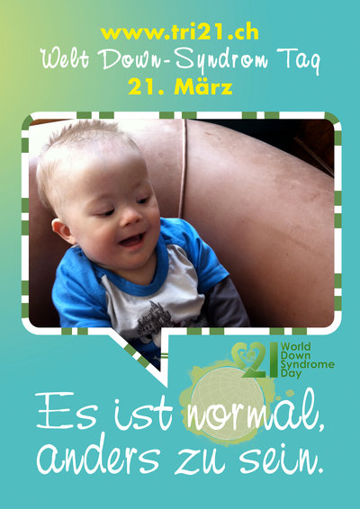 Plakataktion 2012 'Es ist normal, anders zu sein.'