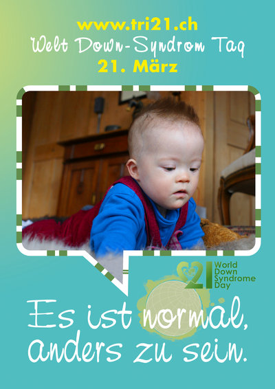 Plakataktion 2012 'Es ist normal, anders zu sein.'