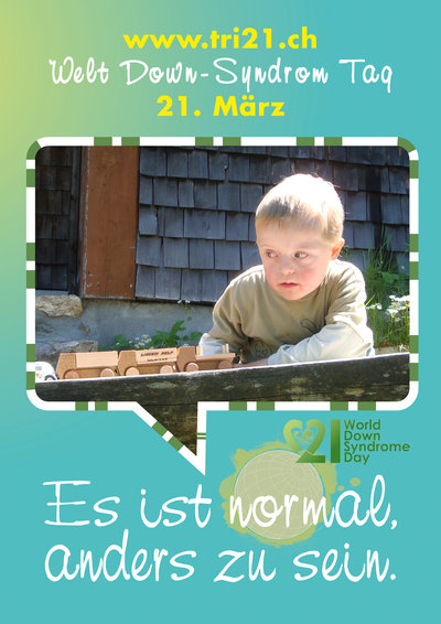 Plakataktion 2012 'Es ist normal, anders zu sein.'