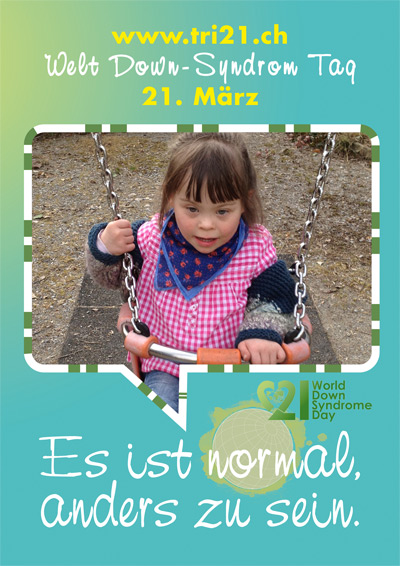 Plakataktion 2012 'Es ist normal, anders zu sein.'