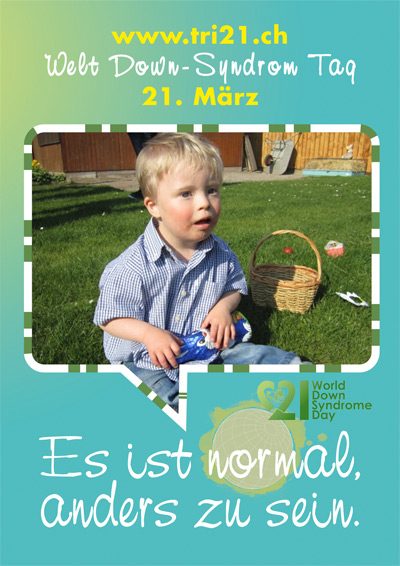 Plakataktion 2012 'Es ist normal, anders zu sein.'