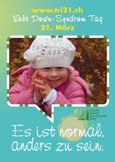 Plakataktion 2012 'Es ist normal, anders zu sein.'