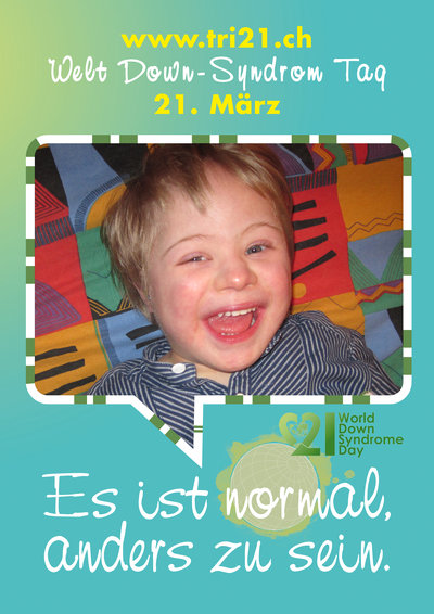 Plakataktion 2012 'Es ist normal, anders zu sein.'