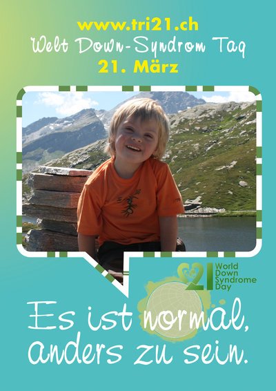 Plakataktion 2012 'Es ist normal, anders zu sein.'