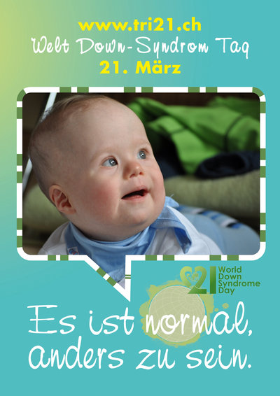 Plakataktion 2012 'Es ist normal, anders zu sein.'