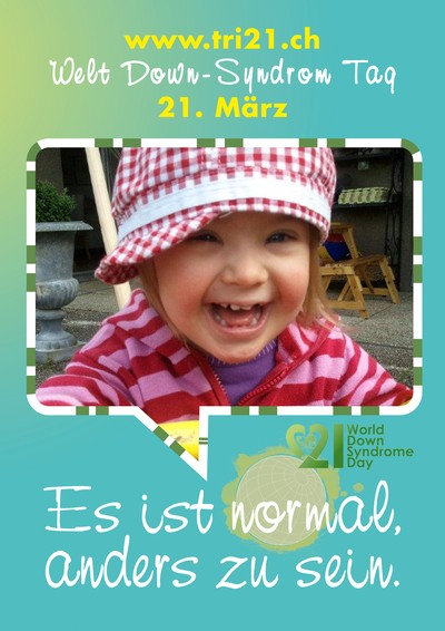 Plakataktion 2012 'Es ist normal, anders zu sein.'