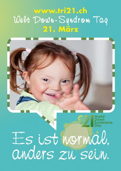 Plakataktion 2012 'Es ist normal, anders zu sein.'