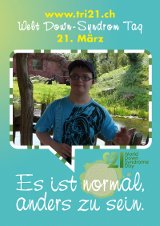 Poster zum Welt Down-Syndrom Tag 2012