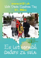 Poster zum Welt Down-Syndrom Tag 2012