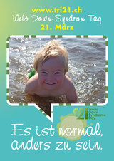 Poster zum Welt Down-Syndrom Tag 2012