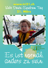 Poster zum Welt Down-Syndrom Tag 2012