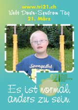 Poster zum Welt Down-Syndrom Tag 2012