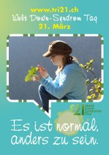 Poster zum Welt Down-Syndrom Tag 2012